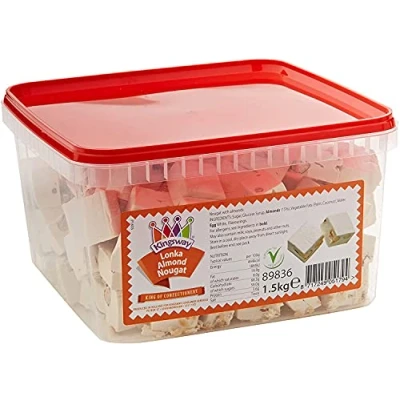 Afbeelding van Amandel Nougat 1,5 Kilo