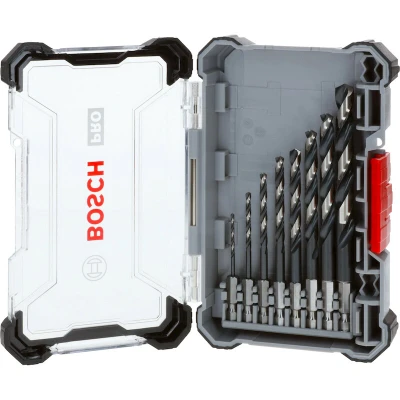 Image de BOSCH 2608577146 Jeu de forets hélicoïdaux Impact Control HSS en Snap Boxx 8 pièces