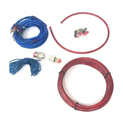 Afbeelding van RCA audio kabel kit installatie versterker auto subwoofer bedrading
