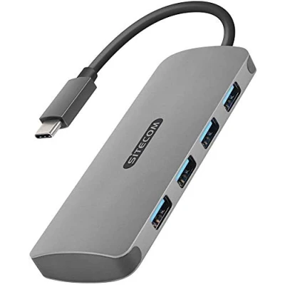 Afbeelding van Sitecom USB hub c 4 poorten naar x 3.0 Adapter