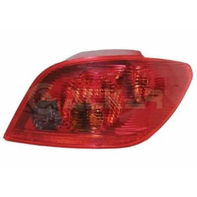 Afbeelding van ABAKUS 550 1923R LD UE Achterlicht rechts P21W, R5W Rood Zonder lamphouder, gloeilamp PEUGEOT: 307 Hatchback