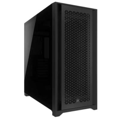 Afbeelding van Corsair 5000D CORE AIRFLOW Midi tower PC behuizing Zwart