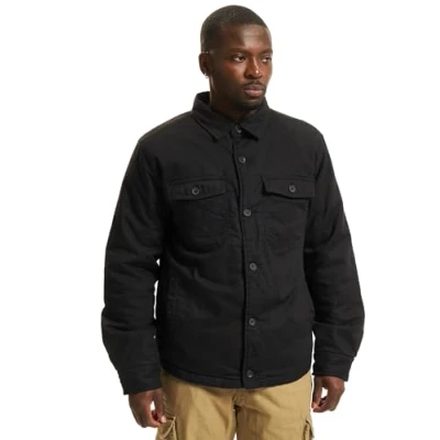 Afbeelding van Brandit Flannel Shirt Tussenseizoensjas zwart XXL Katoen