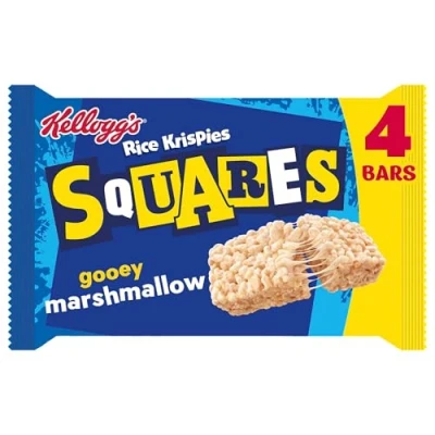 Afbeelding van Kellogg&#039;s Rice Krispies Squares Chewy Marshmallow 4 x 28 g