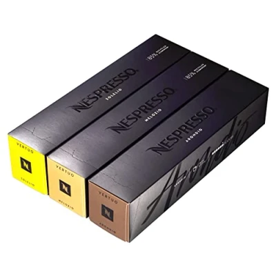 Afbeelding van Custom Assortment Nespresso Vertuoline [Europese versie] Arondio, Melozio &amp; Solelio voor in totaal 30 koffiecapsules