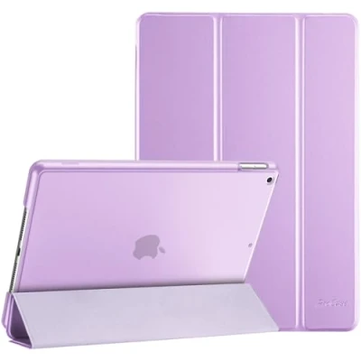 Afbeelding van ProCase Hoes voor iPad 9(^&gt;e) generatie 2021/iPad 8(^&gt;e) 2020/iPad 7(^&gt;e) 2019, 10,2&quot; paars