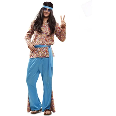 Afbeelding van Kostuums voor Volwassenen My Other Me Hippie Psychedelisch Maat M/L