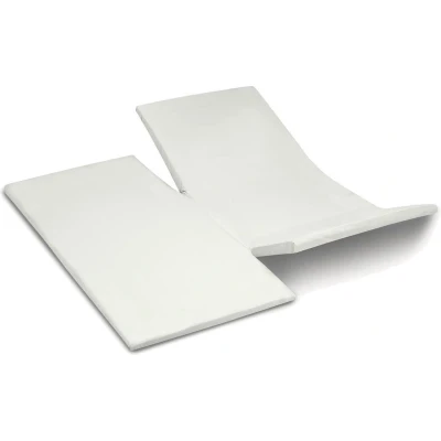 Afbeelding van Cinderella Weekend Topper Hoeslaken met dubbele split (tot 15 cm) Katoen