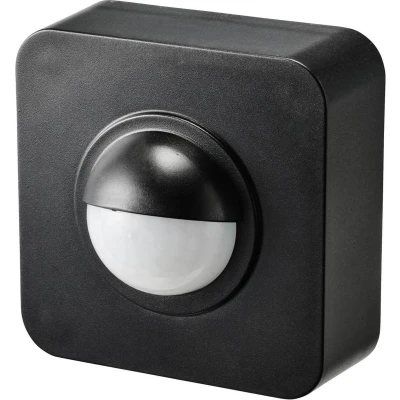 Afbeelding van Sygonix SY 5046552 PIR bewegingsmelder Opbouw (op muur) 120 Zwart IP65