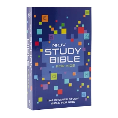 Afbeelding van NKJV Study Bible for Kids, Softcover: The Premier Kids