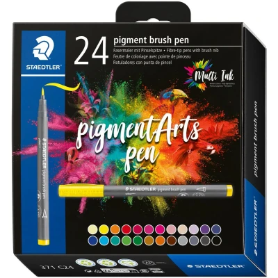 Afbeelding van pigment Art brush kartonnen etui 24 st