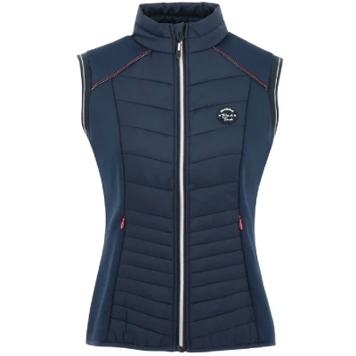 Afbeelding van Equitheme Luna Bodywarmer donkerblauw maat:l