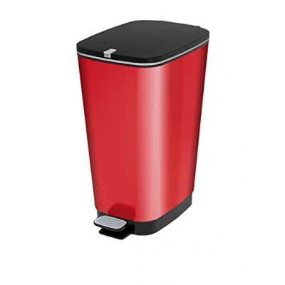 Afbeelding van Kis Chic Bin Pedaalemmer 50L rood