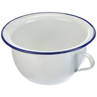 Afbeelding van Ibili 903524 kamerpot van geëmailleerd staal, 24 cm, wit