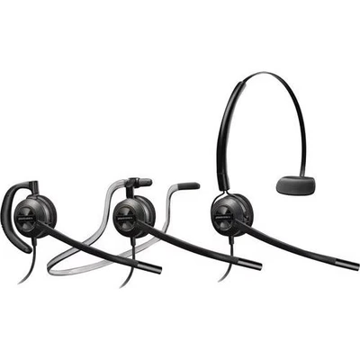 Afbeelding van Randapparaten: Headsets: POLY EncorePro 540 Convertible Headset +Quick Disconnect Bedraad Hoofdband Oproepen/muziek Zwart