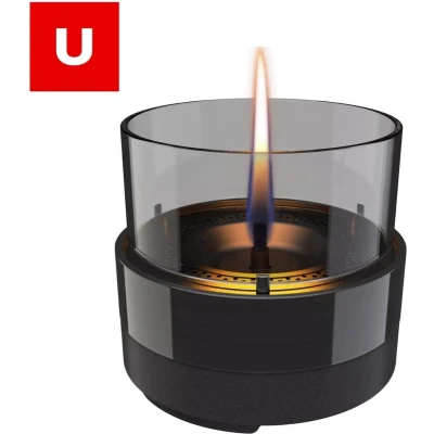 Afbeelding van Tafelhaard Tenderflame Rosie 14 Black Smoke Sfeerhaard Tafelbrander binnen &amp; buiten