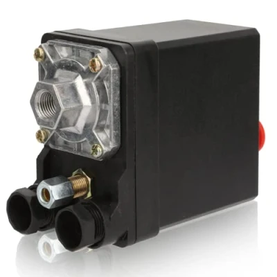Afbeelding van Drukschakelaar Schakelaar 380V 75 175psi Verticale Enkele Gat Druk Controle Klep Luchtcompressor voor