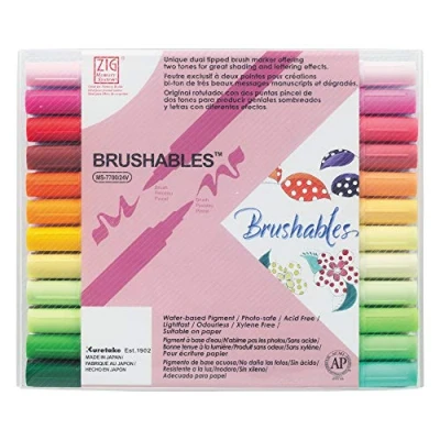 Afbeelding van Zig Brushables 24 colors set