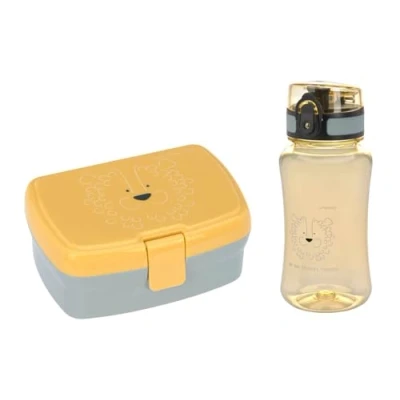 Image de LÄSSIG Lunch Set Avec Boîte À Et Gourde (460 Ml) About Friends Lion