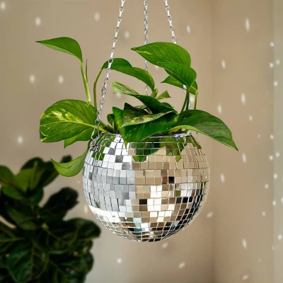 Afbeelding van Funky Disco Planter plantenbak Grappige