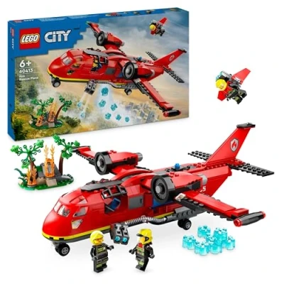Image de LEGO® City 60413 L&#039;avion de sauvetage des pompiers