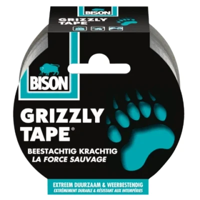Afbeelding van Grizzly Tape Rol 25 m Bison