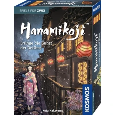 Afbeelding van Hanamikoji Erringt de gunst van geishas: spel voor 2 spelers