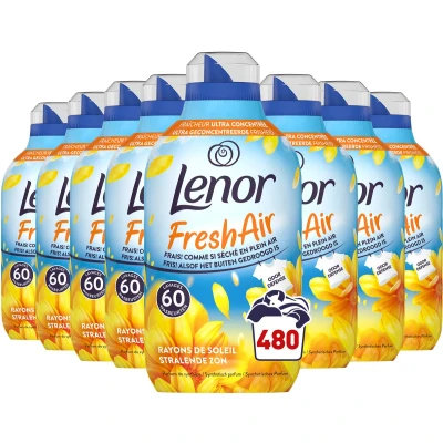 Afbeelding van Lenor Wasverzachter Fresh Air Zonnestralen 60 Wasbeurten 840 ml