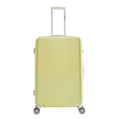 Afbeelding van Decent Star Maxx Trolley 66 pastel yellow Harde Koffer