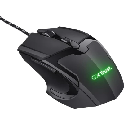 Afbeelding van Trust Gaming Muis Bedraad Met verlichting 4800 DPI Zwart