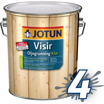 Afbeelding van Jotun Visir Oljegrunning Klar Transparant 900 ml