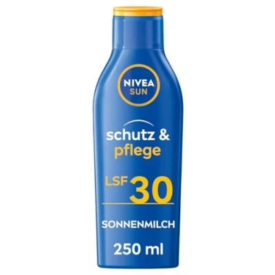 Afbeelding van Nivea SUN Protect &amp; Moisture Lotion SPF 30 Zonnebrandcrème, Maat: 250 ml,