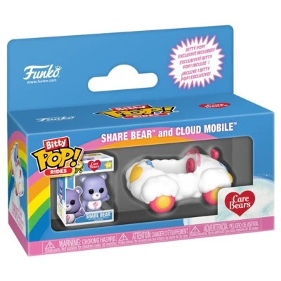 Afbeelding van Funko Pop! Bitty Ride : Care Bears Partagez l&#039;ours avec Cloud Mobile