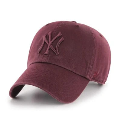 Afbeelding van &#039;47 New York Yankees verstelbare pet Clean Up Tonal MLB Dark Maroon, rood, eenheidsmaat, Rood
