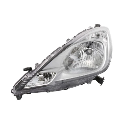 Afbeelding van ABAKUS 217 1169L LEMN1 Koplampen Links H4 Chroom Transparent Zonder lamphouder, gloeilamp P43t HONDA: Jazz 3