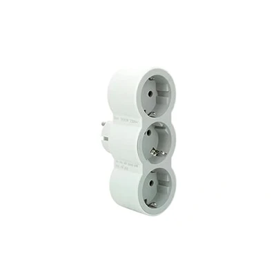 Afbeelding van Shuko 3 stuks witte Legrand type F kinderbeveiliging 2P+E CE