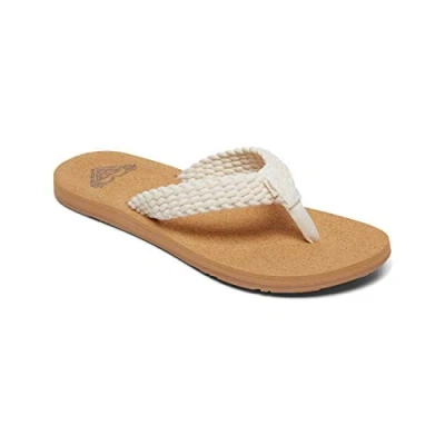 Afbeelding van Roxy Porto Teensandalen, Dames, Maat: 37, Natural