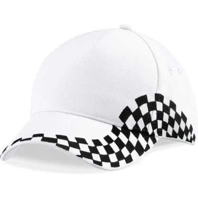 Afbeelding van Beechfield Grand Prix Cap B159 White / Black