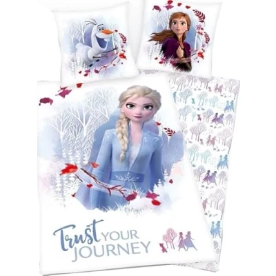 Afbeelding van Frozen dekbedovertrek 140 x 200 cm. Disney Anna en Elsa dekbed