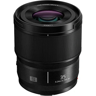 Image de Objectif hybride Panasonic Lumix S 35mm f/1.8 Noir