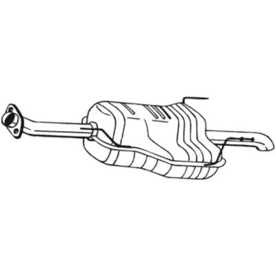 Image de Silencieux arrière bosal 185 457
