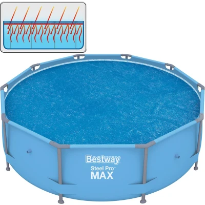 Afbeelding van Bestway Flowclear Zwembad Zomerkleed Solar Rond 305, 80 Microns