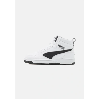 Afbeelding van Rebound V6 Mid sneakers, Zwart/Wit, Maat 38 PUMA