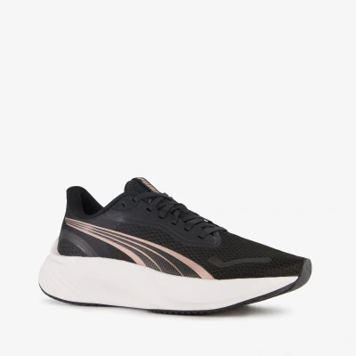 Afbeelding van Puma Pounce Lite Hardloopschoenen voor op de weg, uniseks, Zwart, roségoud