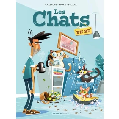 Afbeelding van LES CHATS EN BD,02