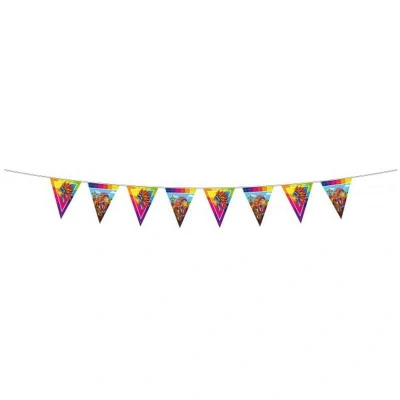 Image de Ligne de drapeau indiens double face