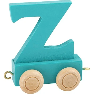 Afbeelding van Small Foot Houten Lettertrein Kleur Z