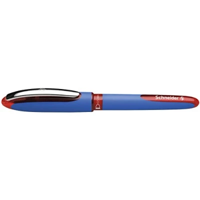 Afbeelding van Schneider rollerball One Hybrid C conus punt 0,3mm rood S 183202