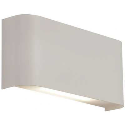 Afbeelding van Match Box LED wandlamp, wit, metaal, omhoog/omlaag, 18 cm