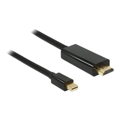 Image de Delock High Speed HDMI Câble adaptateur Mini DisplayPort mâle pour 2 m noir support 1080p